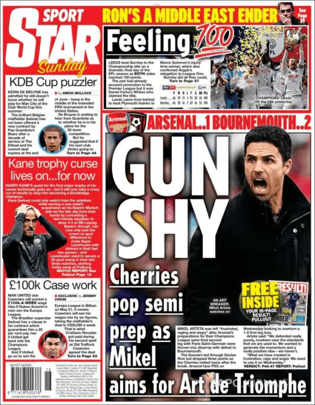 Capa jornal Star Sport 2025-05-04