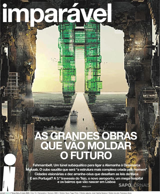 Capa jornal Jornal i 2025-05-06