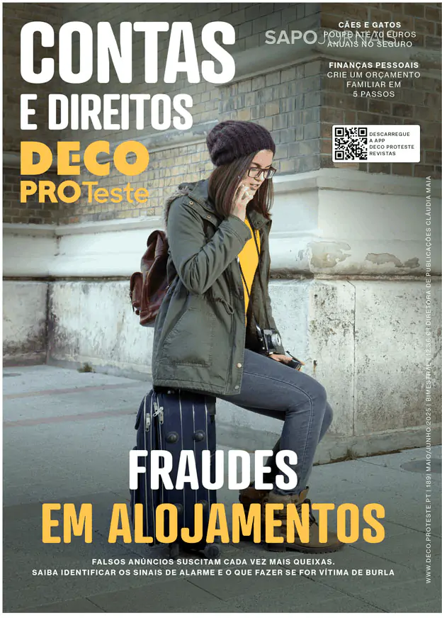 Capa jornal Contas E Direitos DECO PROteste 2025-05-01
