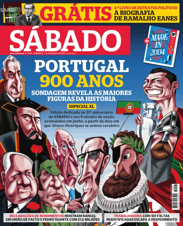 Capa jornal Sábado 2025-05-07