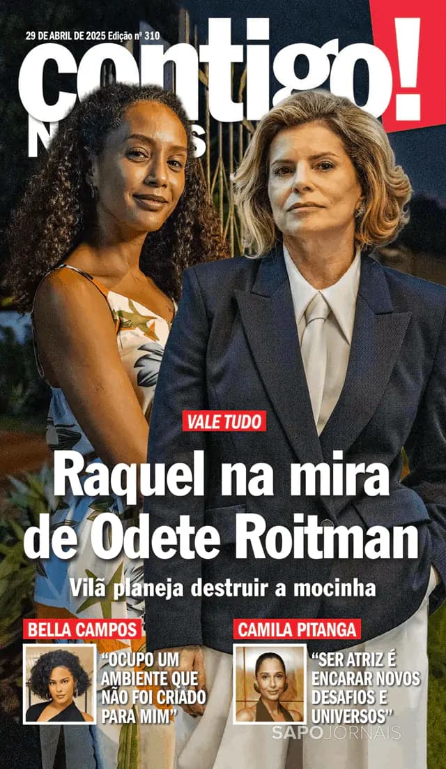 Capa jornal Contigo! Novelas 2025-04-29