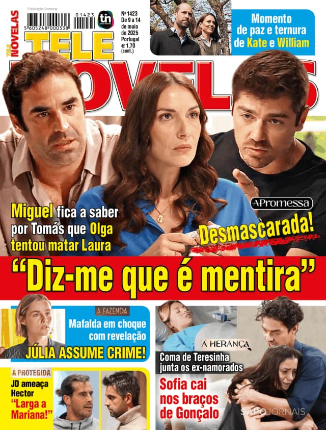 Capa jornal Telenovelas 2025-05-08