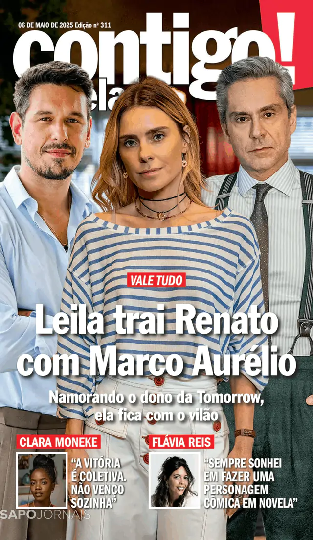 Capa jornal Contigo! Novelas 2025-05-06
