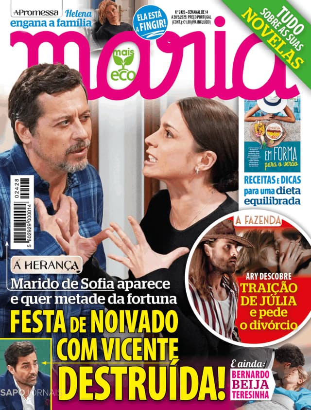 Capa jornal Maria 2025-05-14