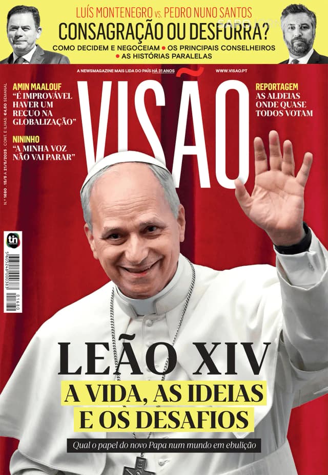 Capa jornal Visão 2025-05-15