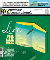 Capa jornal Courrier International 2025-05-15