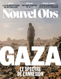 Capa jornal Le Nouvel Observateur 2025-05-15