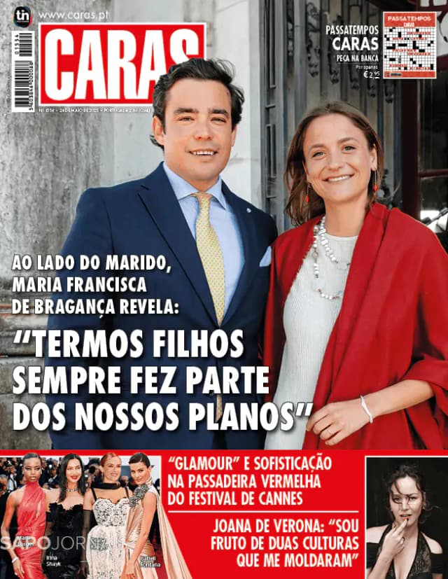 Capa jornal Caras 2025-05-21