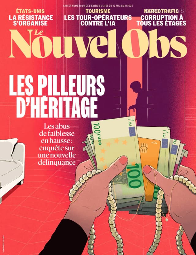 Capa jornal Le Nouvel Observateur 2025-05-22