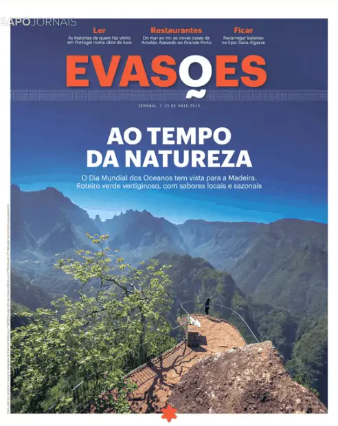 Capa jornal Evasões JN/ DN 2025-05-23