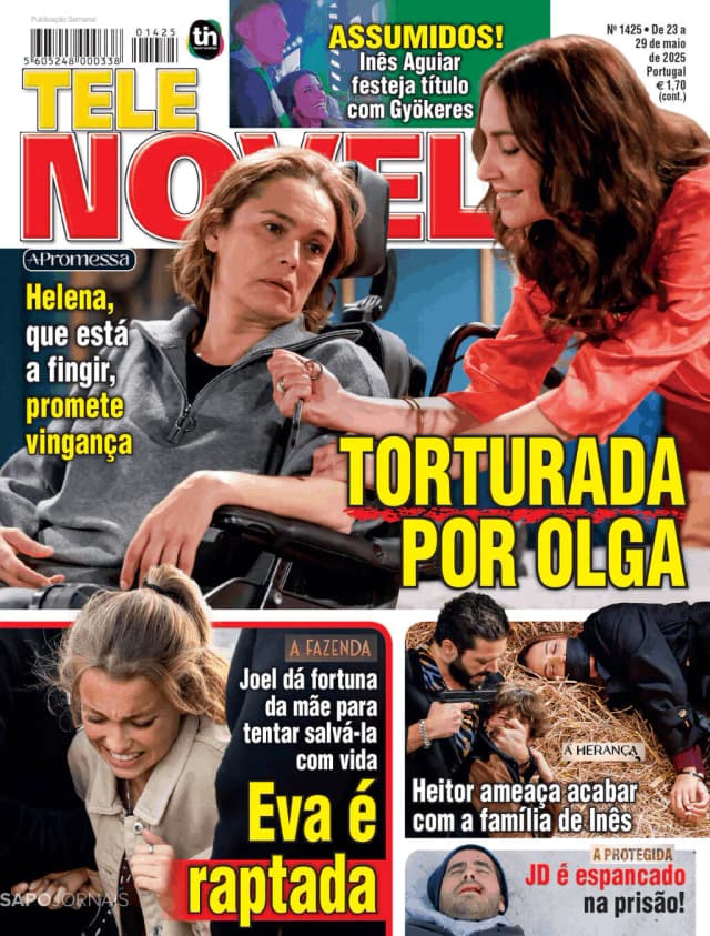 Capa jornal Telenovelas 2025-05-22