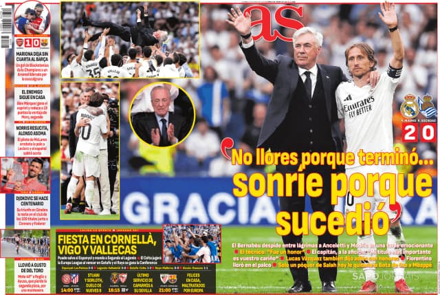 Capa jornal AS 2025-05-25
