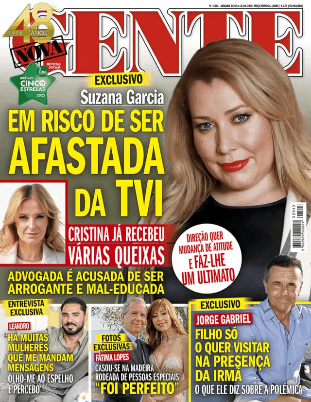 Capa jornal Nova Gente 2025-06-06