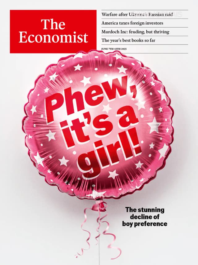 Capa jornal The Economist 2025-06-06