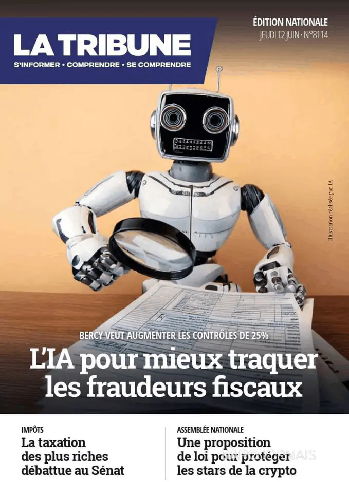 Capa jornal La Tribune 2025-06-12