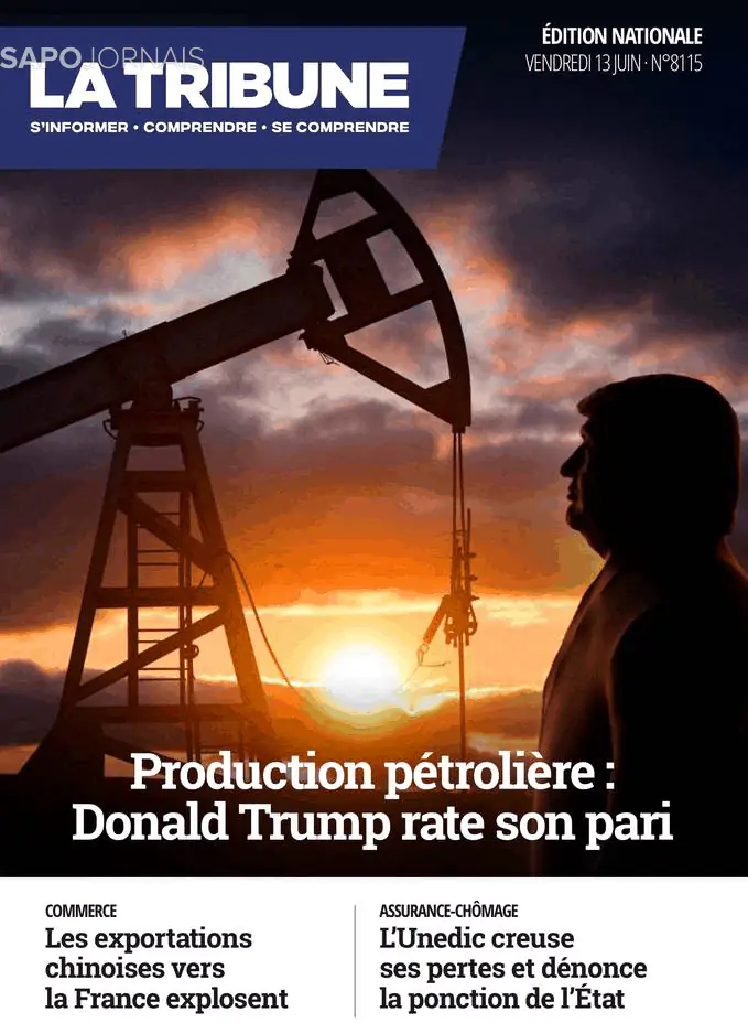 Capa jornal La Tribune 2025-06-13