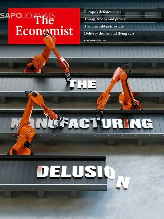 Capa jornal The Economist 2025-06-13