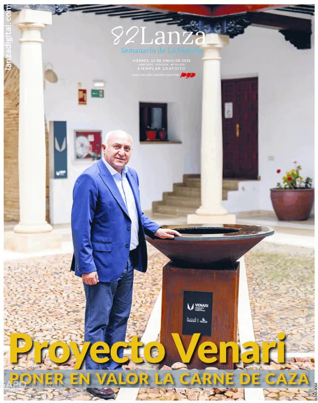 Capa jornal Lanza Digital 2025-06-13