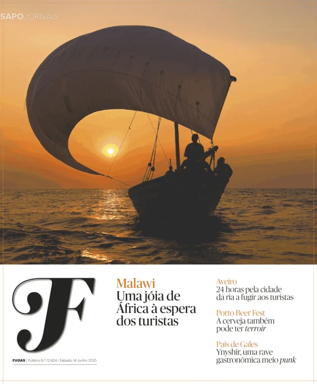 Capa jornal Fugas-Público 2025-06-14