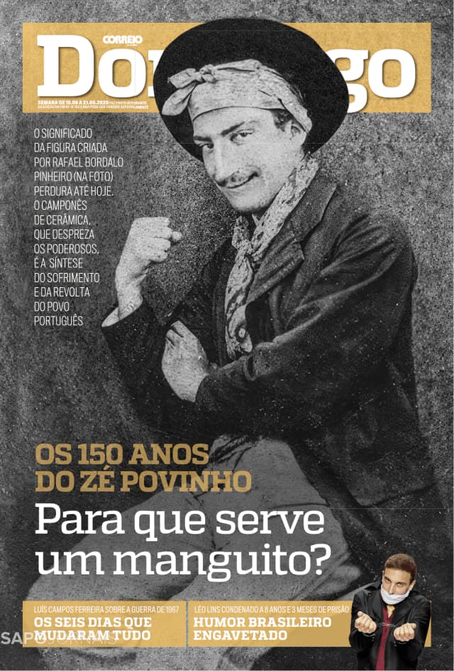 Capa jornal Domingo-CM 2025-06-15