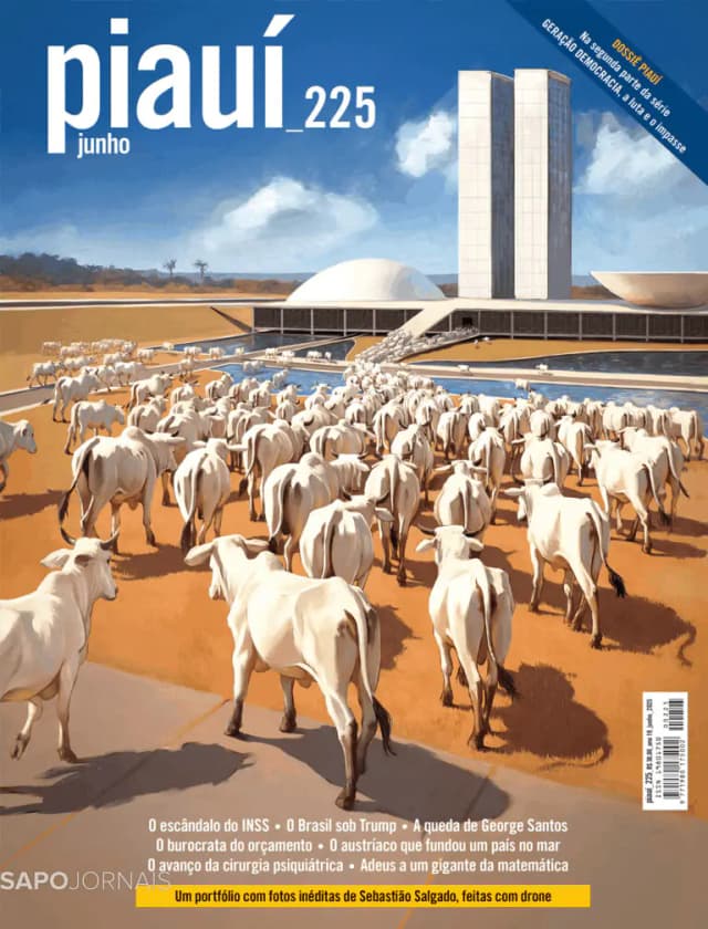 Capa jornal Revista Piauí 2025-06-04