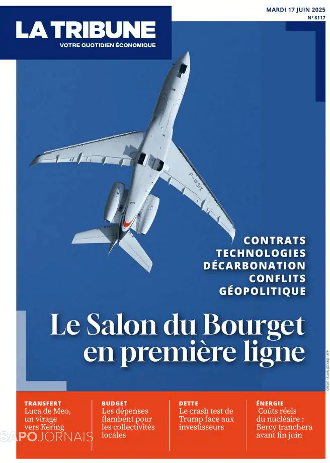 Capa jornal La Tribune 2025-06-17