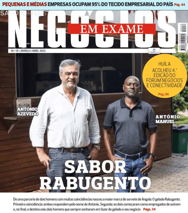 Capa jornal Negócios em Exame 2025-05-14