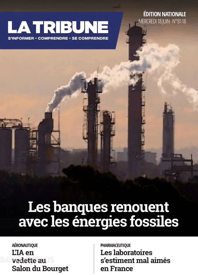 Capa jornal La Tribune 2025-06-18