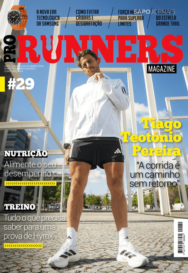 Capa jornal Pro Runners Magazine 2025-06-18