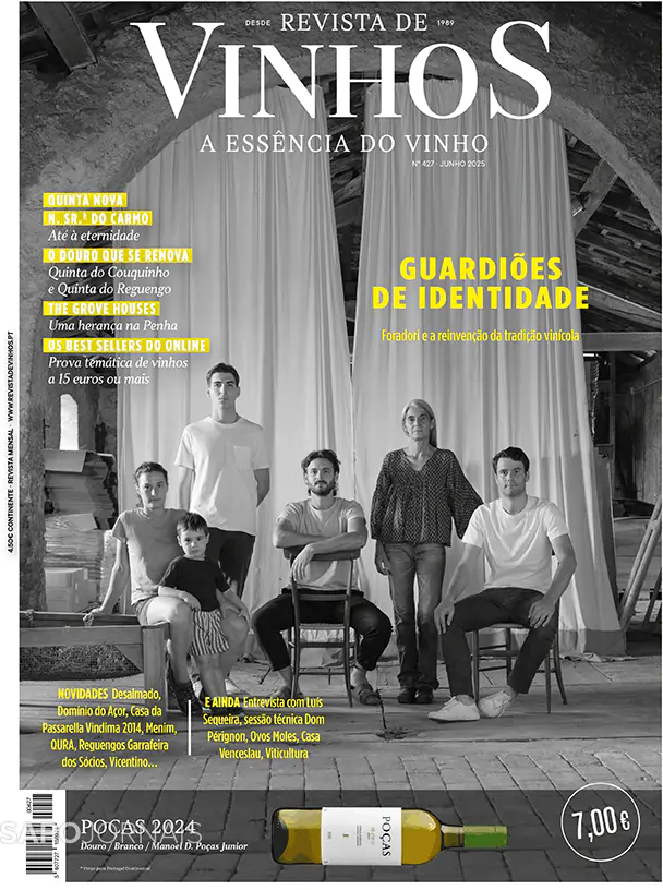 Capa jornal Revista de Vinhos 2025-06-05
