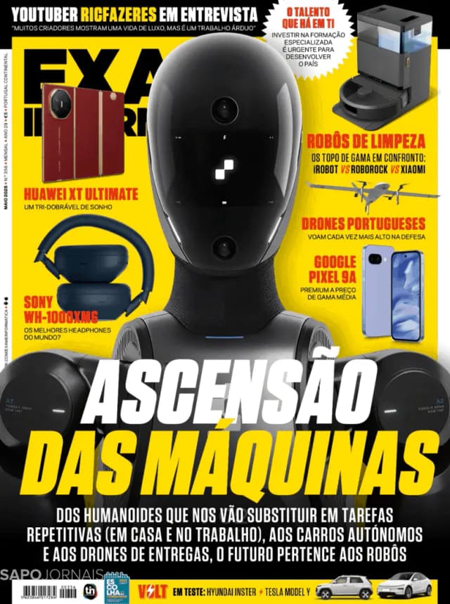 Capa jornal Exame Informática 2025-06-03