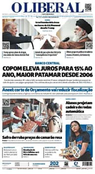 Capa jornal O Liberal 2025-06-19