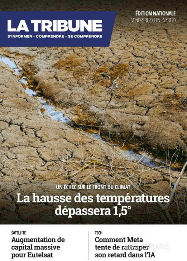 Capa jornal La Tribune 2025-06-20