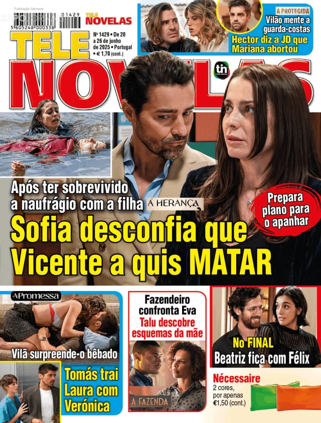 Capa jornal Telenovelas 2025-06-19