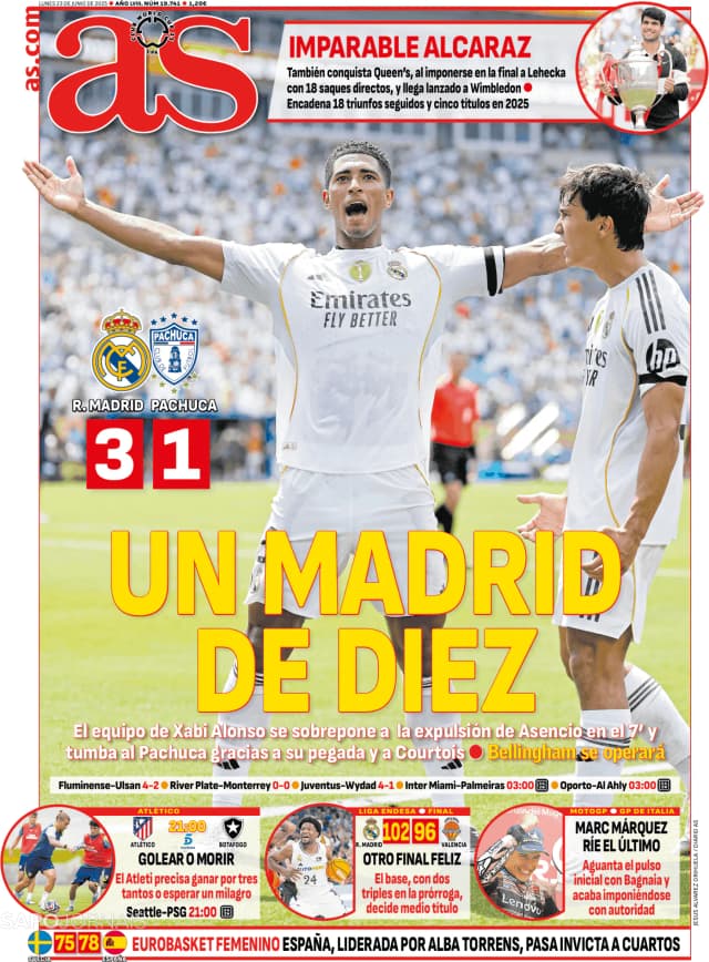 Capa jornal AS 2025-06-23