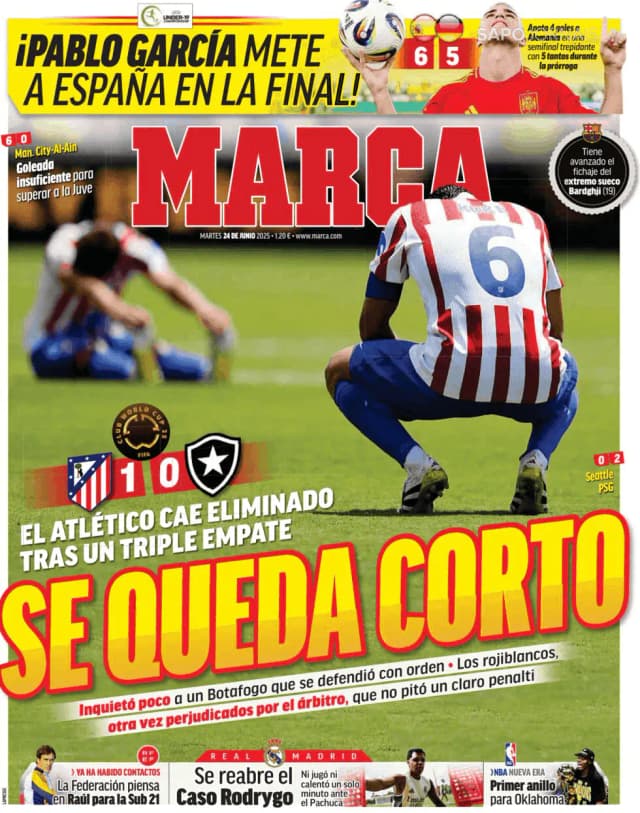 Capa jornal Marca 2025-06-24