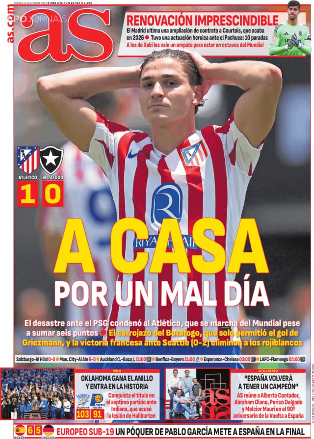 Capa jornal AS 2025-06-24