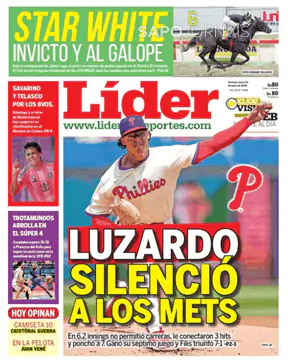 Capa jornal Líder 2025-06-23