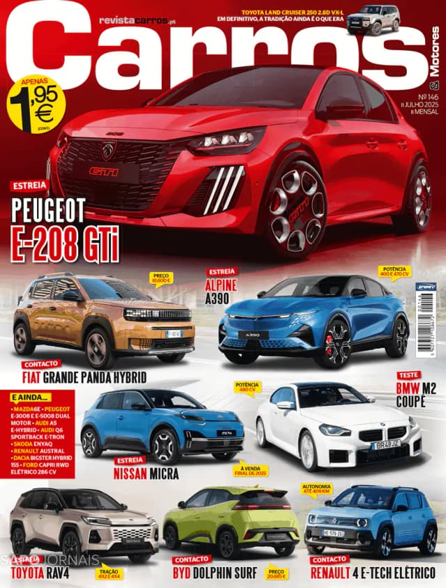 Capa jornal Carros & Motores 2025-07-01