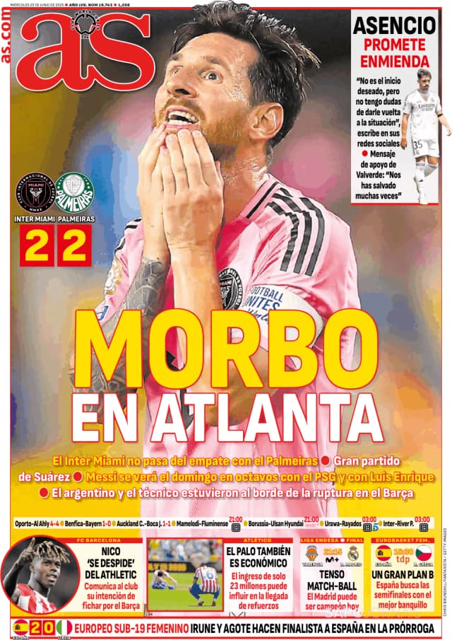 Capa jornal AS 2025-06-25