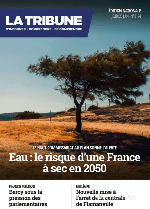 Capa jornal La Tribune 2025-06-26