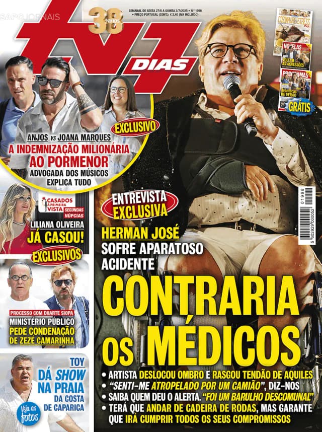 Capa jornal TV 7Dias 2025-06-26
