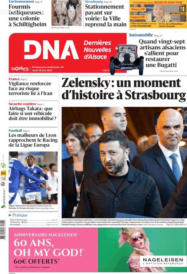 Capa jornal DNA 2025-06-26