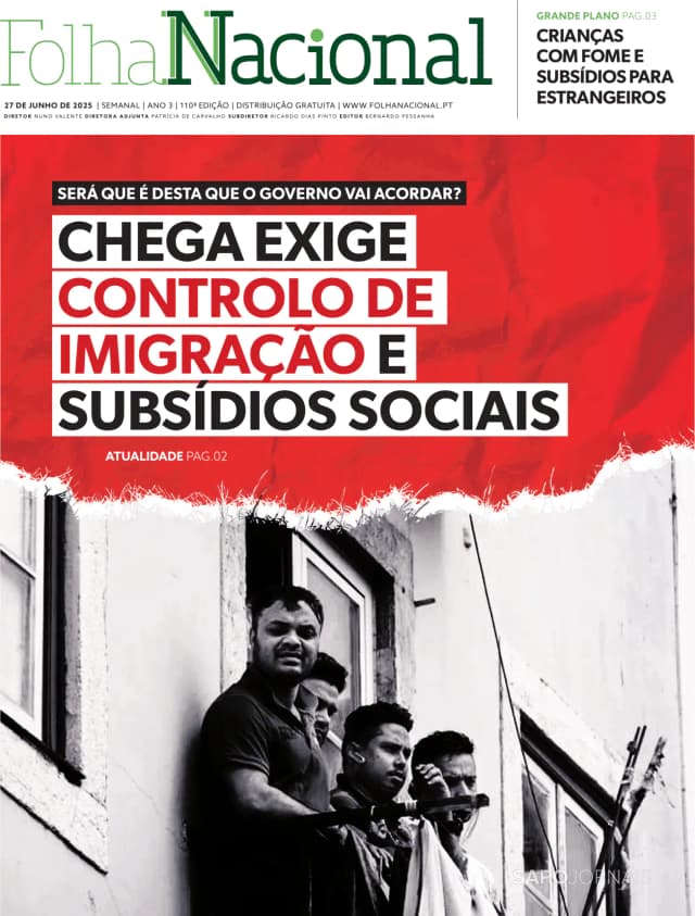 Capa jornal Folha Nacional 2025-06-27