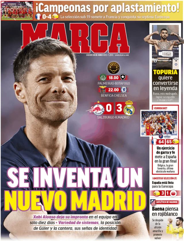 Capa jornal Marca 2025-06-28