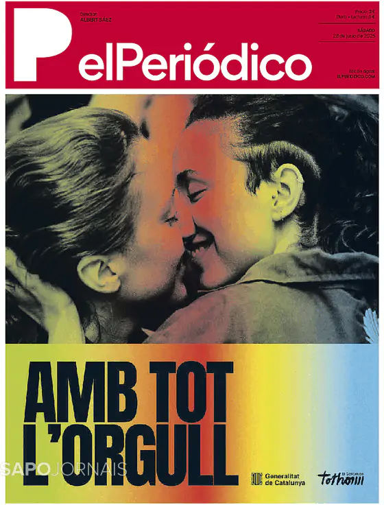 Capa jornal El Periódico de Catalá 2025-06-28