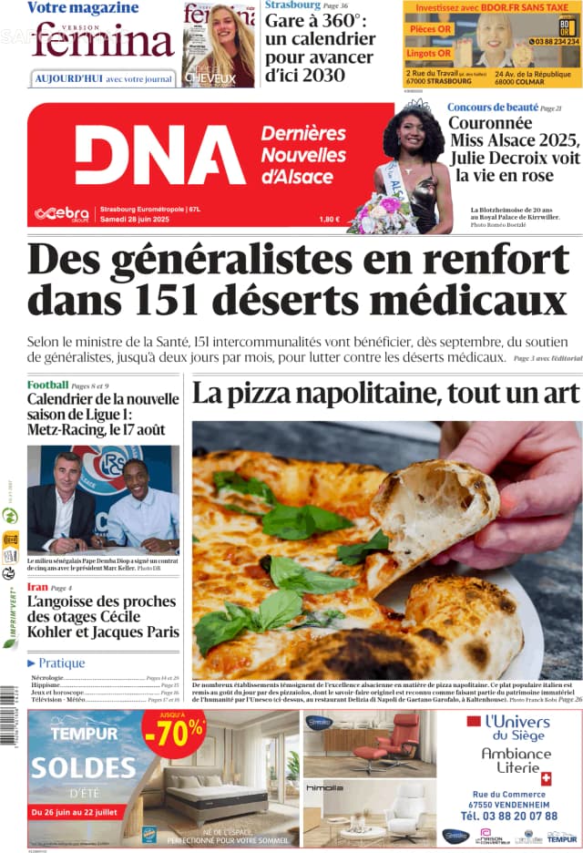 Capa jornal DNA 2025-06-28
