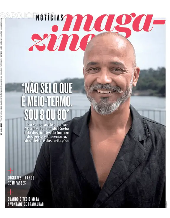 Capa jornal Notícias Magazine/JN 2025-06-29