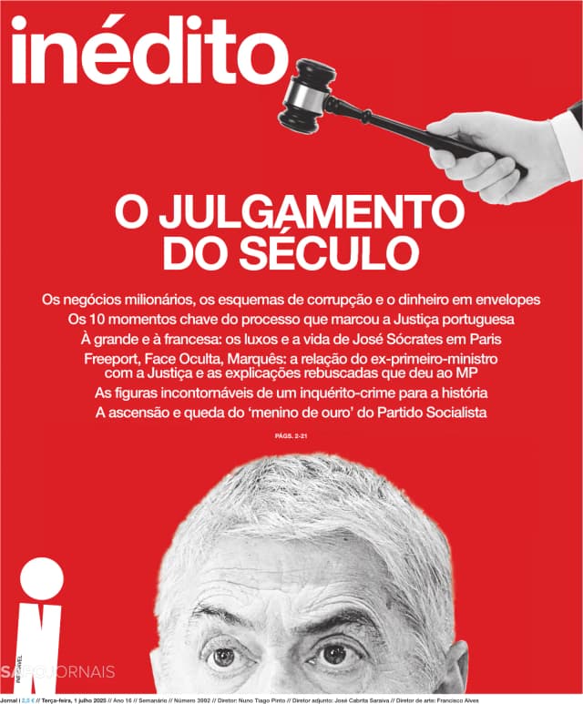 Capa jornal Jornal i 2025-07-01