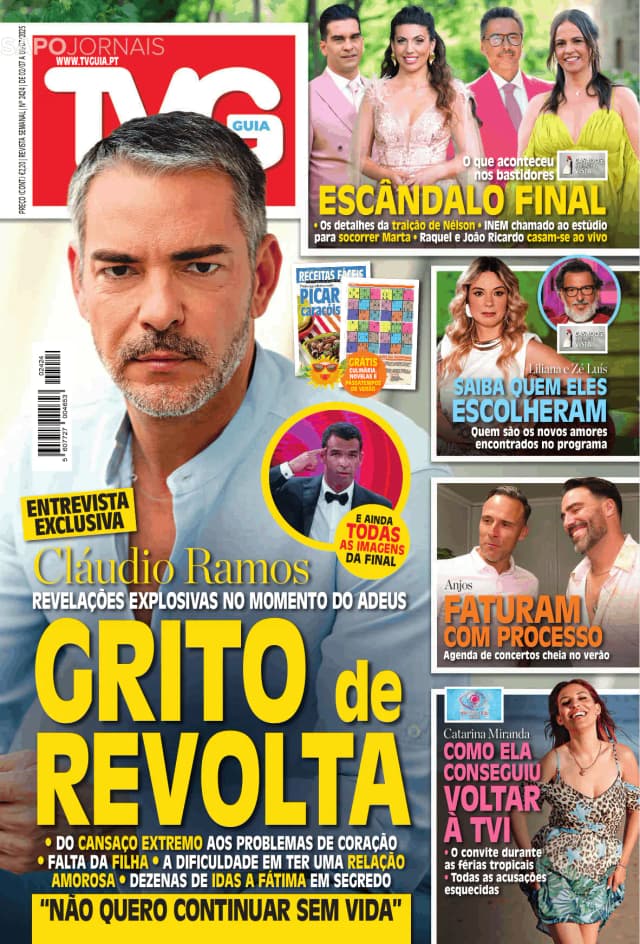 Capa jornal TV Guia 2025-07-02